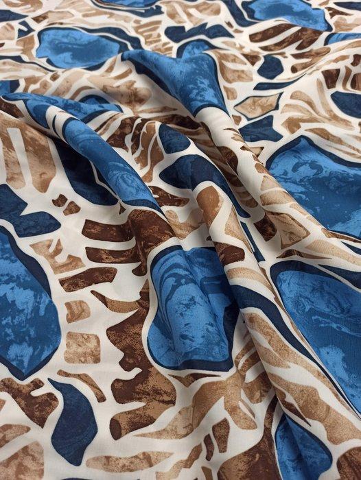 A228 - 580 x 150 cm - Bellissimo Rasatello in puro cotone e, Antiek en Kunst, Antiek | Tapijten, Tafelkleden en Textiel