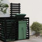vidaXL Containerberging verlengstuk massief grenenhout zwart, Verzenden