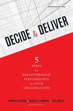 Decide and Deliver 9781422147573 Marcia Blenko, Verzenden, Marcia Blenko