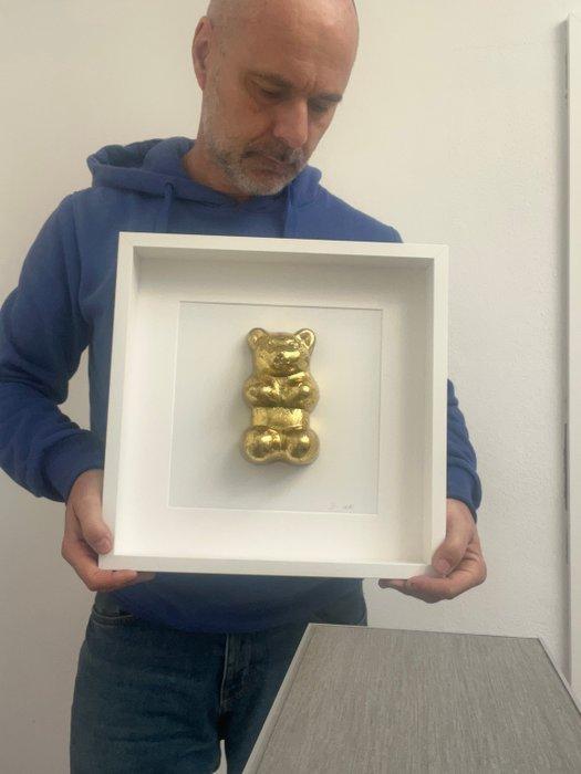 D - Uli -  Bear  Gold, Antiquités & Art, Art | Objets design