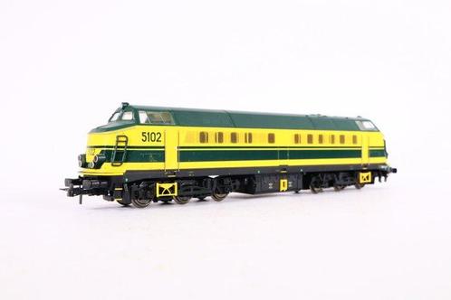 Mehano H0 - T258 (5219) - Locomotive diesel - HLD 51 5102 -, Hobby en Vrije tijd, Modeltreinen | H0