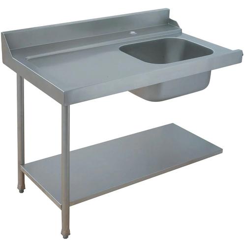 Aanvoertafel (Links) | RVS | 1 Spoelbak (Rechts) |, Zakelijke goederen, Horeca | Keukenapparatuur, Nieuw in verpakking, Verzenden