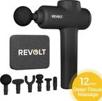 2dekans | Revolt® Luxe Massage Gun - Extra Sterk - Voor, Sport en Fitness, Massageproducten, Ophalen of Verzenden, Nieuw
