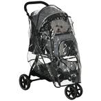 TRUUSK Huisdierbuggy - Inklapbaar - Regenhoes - Veiligheidsl, Dieren en Toebehoren, Verzenden, Nieuw