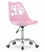 Kinder bureaustoel PRINT Roze - Verstelbaar | Retour deal..., Huis en Inrichting, Bureaustoelen, Verzenden, Nieuw, Roze, Bureaustoel