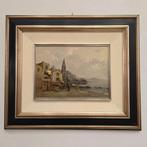 Antonio Madonna (1919-2010) - Borgo in costiera (Torre del