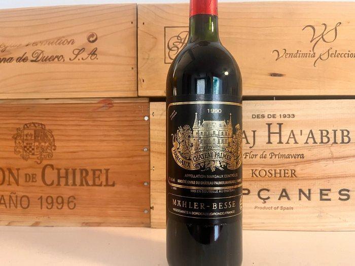 1990 Château Palmer - Bordeaux 3ème Grand Cru Classé - 1, Verzamelen, Wijnen