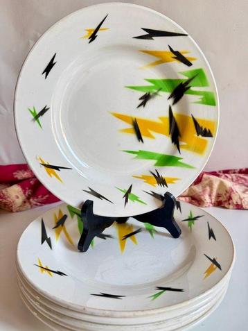 Sarreguemines - Assiette de service (6) - Porcelaine