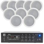 Winkel muziek set met 10 speaker Usb,Sd,Bluetooth,Fm 120 Wat, Audio, Tv en Foto, Professionele apparaten, Nieuw, Audio