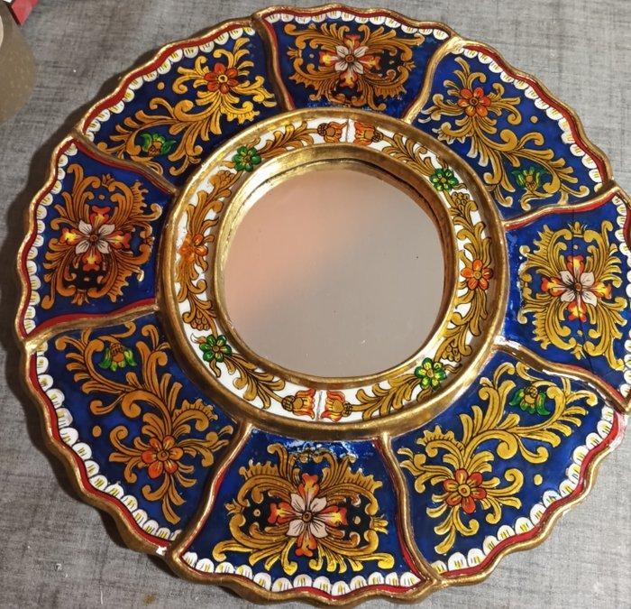 Wandspiegel - Hout, Antiek en Kunst, Curiosa en Brocante