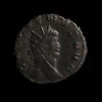 Oud-Romeins Brons Antoninianus van Gallienus  (Zonder, Antiquités & Art