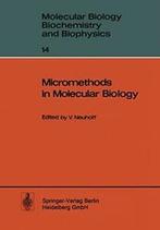 Micromethods in Molecular Biology. Neuhoff, Volker   New., Neuhoff, Volker, Verzenden
