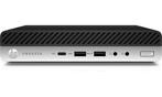 HP ProDesk 600 G4 Mini , 8GB , 256GB SSD , i5-8500T A-Grade, Informatique & Logiciels, Ordinateurs de bureau, Ophalen of Verzenden
