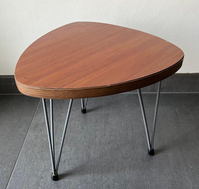 Bijzettafel - Hout, Metaal - Vintage bijzet tafel, Antiek en Kunst, Kunst | Designobjecten