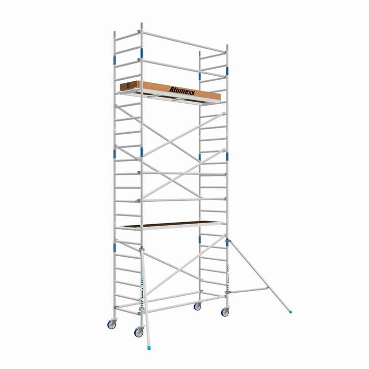 ALX rolsteiger 90 x 7.2 mtr werkhoogte, Doe-het-zelf en Bouw, Steigers, Rolsteiger of Kamersteiger, Nieuw, 5 meter of hoger, Verzenden