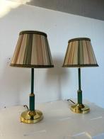 Tafellamp (2) - Set van Twee Vintage Tafellampen met, Antiek en Kunst