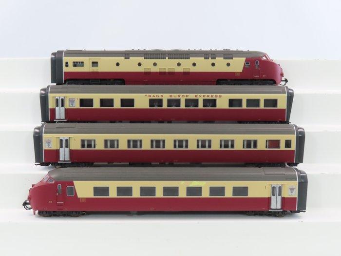 Märklin H0 - 39706 - Rame automotrice (1) - Ensemble de 4, Hobby en Vrije tijd, Modeltreinen | H0