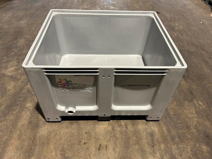 Dichte palletboxen gebruikt 120x100x76 cm. Inhoud 610 liter, Doe-het-zelf en Bouw, Overige Doe-Het-Zelf en Bouw, Gebruikt