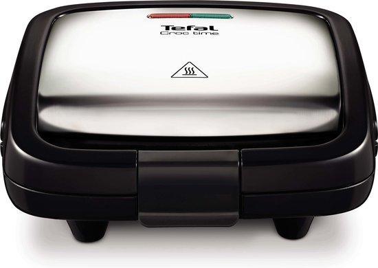 Tefal Croc Time SM193D - Tosti ijzer - Anti-aanbaklaag - 700, Elektronische apparatuur, Overige elektronische apparatuur, Ophalen of Verzenden
