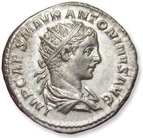 Romeinse Rijk. Elagabalus (218-222 n.Chr.). Antoninianus, Postzegels en Munten, Munten | Europa | Niet-Euromunten