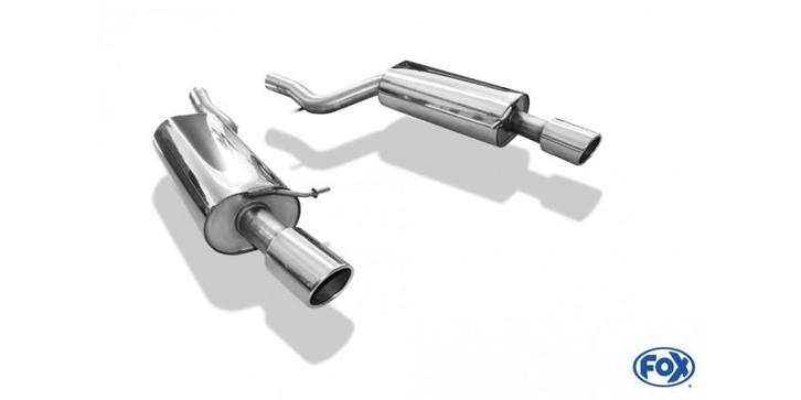 FOX Audi RS6 4B einddemper 70mm rechts/links - 1x100 type 16, Auto-onderdelen, Uitlaatsystemen, Nieuw, Verzenden