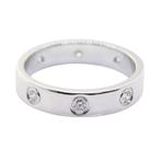 Cartier - Bague - LOVE small model 8 diamonds - 18 carats Or, Nieuw