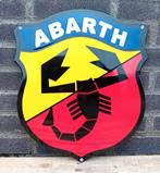 Emaille bord Abarth Schild, Verzamelen, Merken en Reclamevoorwerpen, Verzenden, Nieuw
