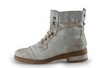 Mustang veterboots in maat 44 Wit | 15% korting, Kleding | Dames, Schoenen, Verzenden, Wit, Overige typen, Zo goed als nieuw