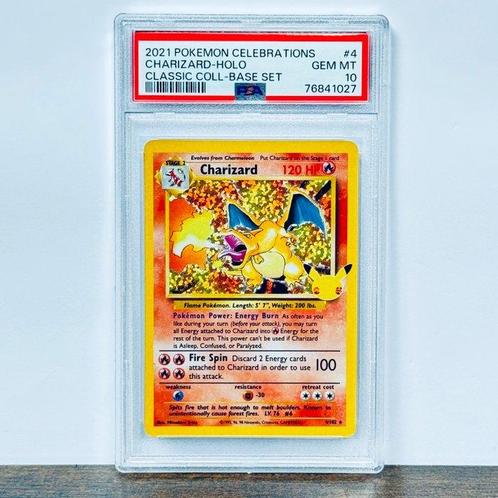 Pokémon Graded card - Charizard Holo - Celebrations #4 - PSA, Hobby & Loisirs créatifs, Jeux de cartes à collectionner | Pokémon