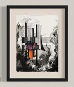 Eugene Eechaut (1928-2022) - Tres beau décor architectural, Antiek en Kunst