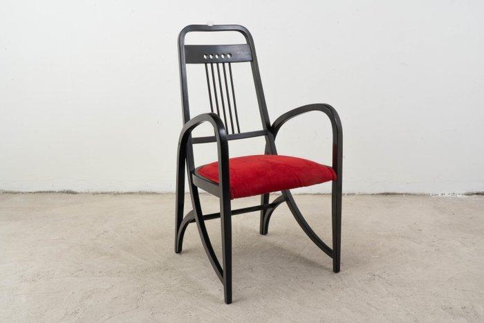 Thonet - Fauteuil - nummer 511 - Beuken, bekleding, Antiek en Kunst, Antiek | Meubels | Stoelen en Sofa's