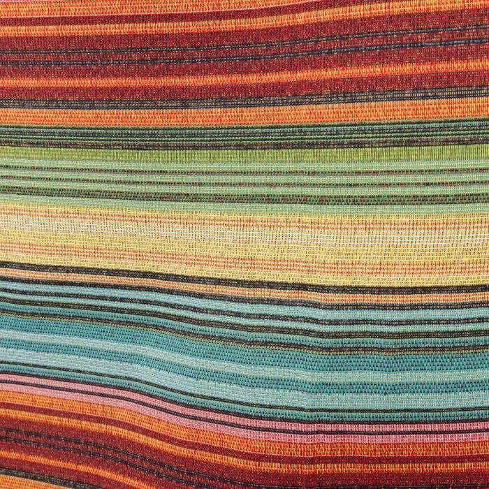 Multicolor Gobelinweefsel met strepen – Hedendaags etnisch, Antiek en Kunst, Antiek | Tapijten, Tafelkleden en Textiel