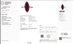 Ring Platina - 3.11ct. tw. Toermalijn - Diamant -, Handtassen en Accessoires, Ringen, Nieuw