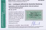 Duitse bezetting van ZARA 1943 - Expresszegel 1,25 Lire met