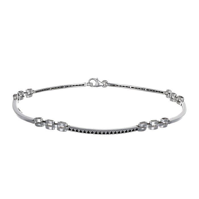 Armband - 18 karaat Witgoud - 0.38ct. tw. Spinel, Handtassen en Accessoires, Armbanden