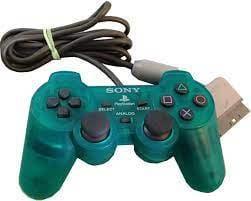 Sony PS2 Controller Dualshock 1 Transparant Groen, Consoles de jeu & Jeux vidéo, Consoles de jeu | Sony PlayStation 1, Enlèvement ou Envoi