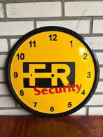 enseigne ou horloge publicitaire en émail - Emaille