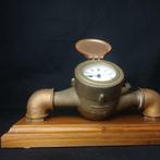 Horloge - Bopp & Reuther Mannheim - Industrial Bois, Cuivre,, Antiek en Kunst