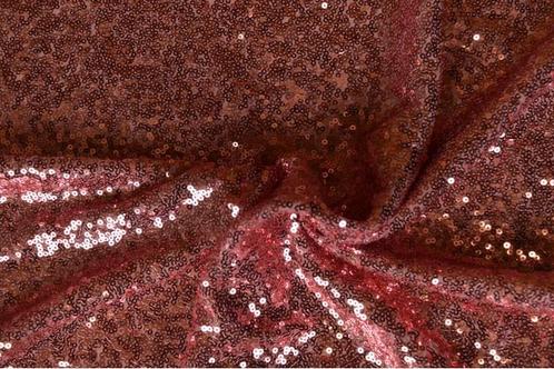 10 meter paillettenstof - Baby roze - 100% polyester, Hobby & Loisirs créatifs, Tissus & Chiffons, Envoi