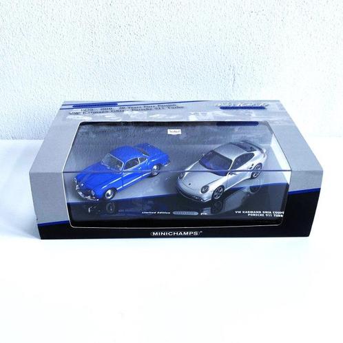 1:43 - Model sportwagen - Minichamps - VW Karmann Ghia /, Hobby en Vrije tijd, Modelauto's | 1:5 tot 1:12