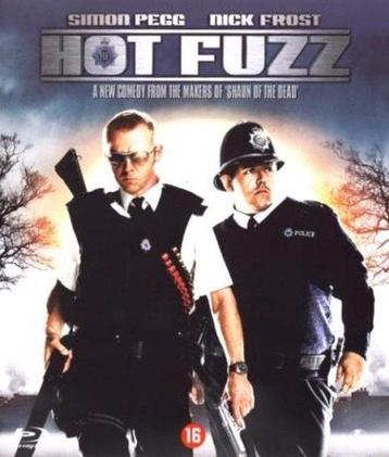Hot fuzz (blu-ray nieuw), Ophalen of Verzenden