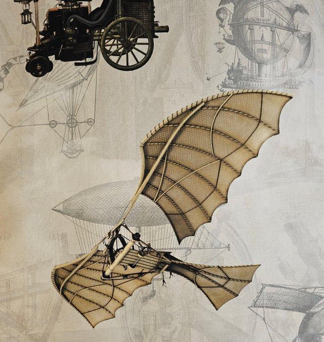 Stof AVIAZIONE Antica in Country House Engels Design -, Antiek en Kunst, Curiosa en Brocante