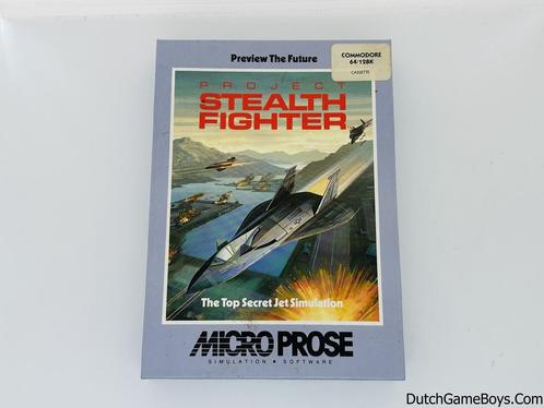 Commodore 64 / C64 - Project Stealth Fighter - Cassette, Games en Spelcomputers, Games | Overige, Gebruikt, Verzenden