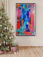 Luc Mora - Sensory journey unique abstract canvas - XXL