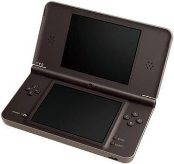 Nintendo DSi XL Zwart/Bruin (Nette Staat & Zeer Mooie Sch..., Games en Spelcomputers, Spelcomputers | Nintendo DS, Ophalen of Verzenden