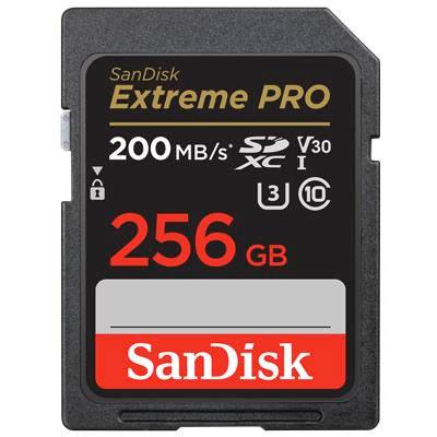 Sandisk 265GB SD Extreme Pro UHS-I U3 V30 200mb/s, TV, Hi-fi & Vidéo, Photo | Studio photo & Accessoires, Comme neuf, Enlèvement ou Envoi