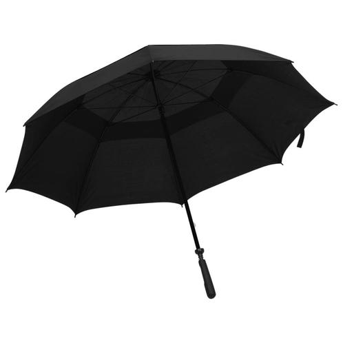 vidaXL Paraplu 130 cm zwart, Tuin en Terras, Partytenten, Nieuw, Verzenden