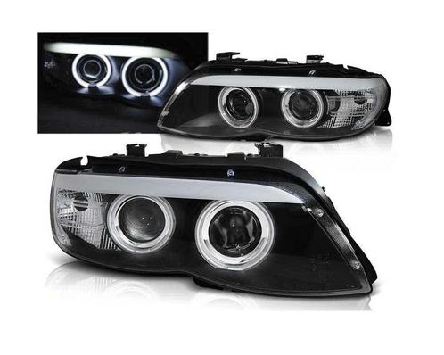 Xenon koplampen Black CCFL Angel Eyes geschikt voor BMW X5, Autos : Pièces & Accessoires, Éclairage, Envoi