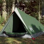 vidaXL Tent 2-persoons waterdicht groen, Caravans en Kamperen, Tenten, Nieuw