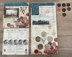 Nederland. Muntenset en VOC-duiten/scheepswrakmunten., Postzegels en Munten